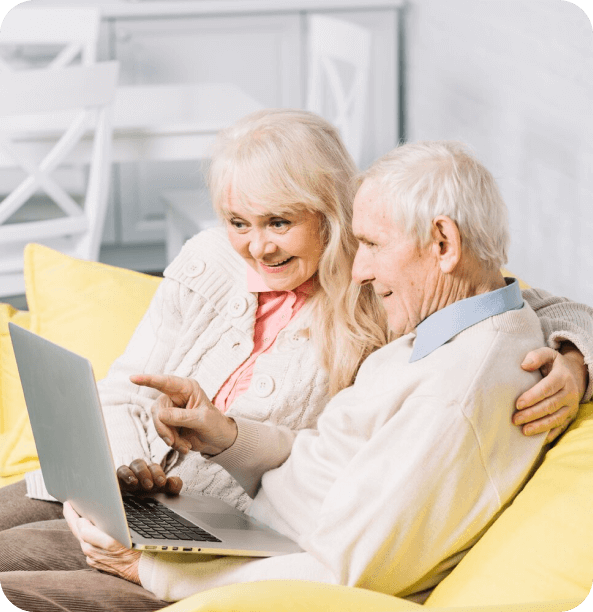 Schnelle und einfache Bestellung am Computer