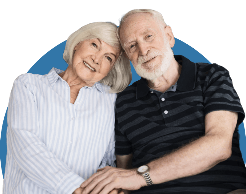 Älteres, glückliches Paar